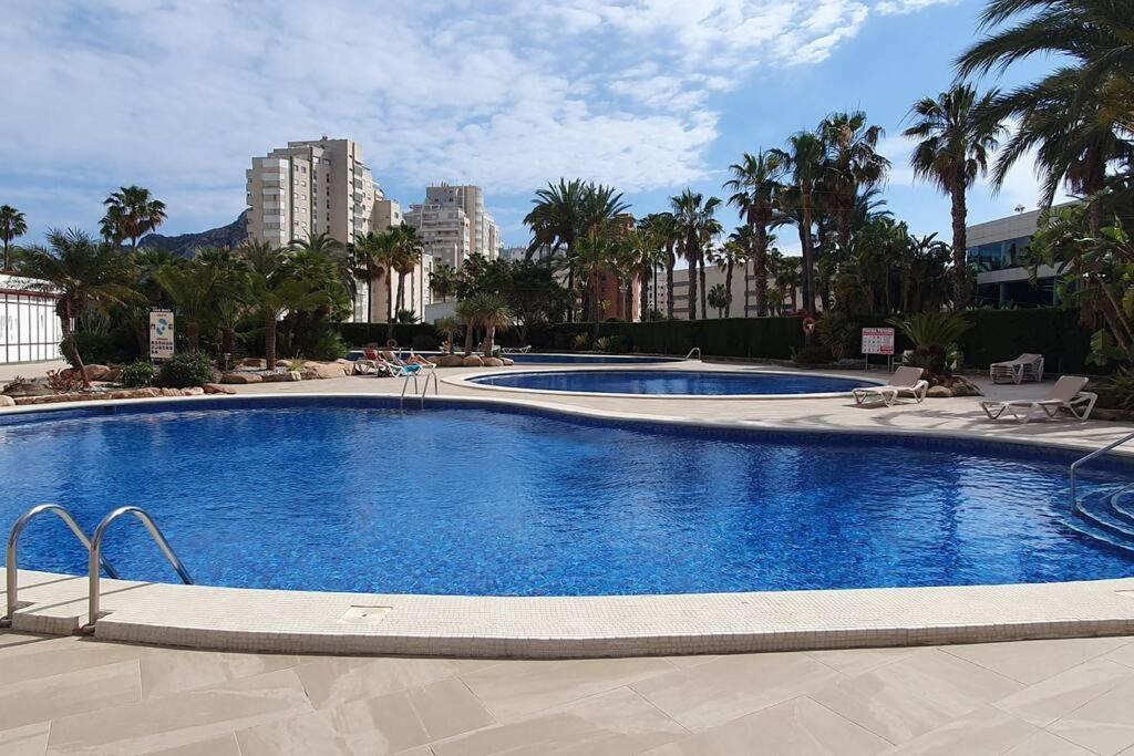 Apartamento Con Vista Increible Calpe Bagian luar foto